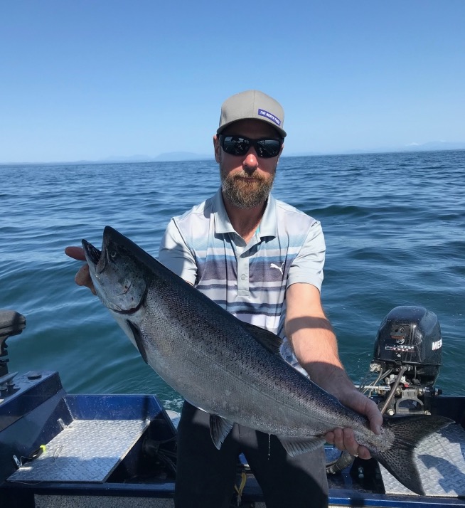 Chris Huber, Salmon Fishing