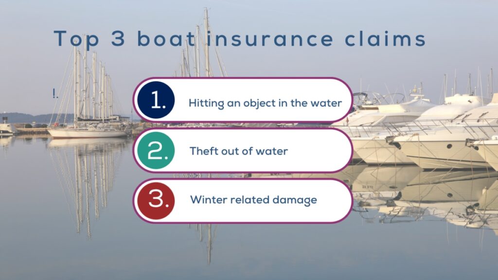 3 reasons for boat insurance claims